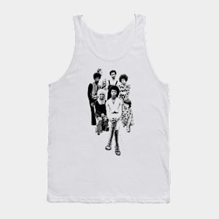 Retro Funk Soul Music Band Tank Top